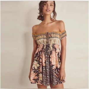 NWOT FP Bali Mariposa slip dress boho beach festival size small